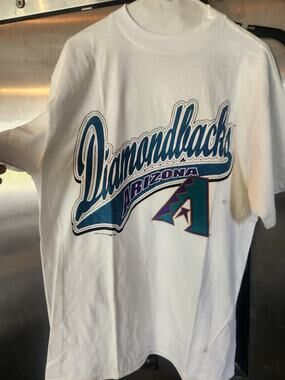 Vintage 1999 Arizona Diamondbacks Logo Athletic T-Shirt Size Large